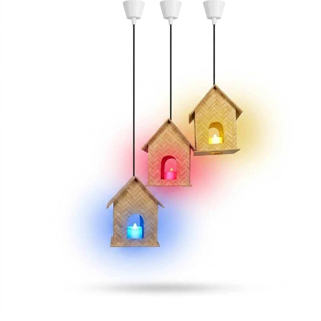 Hanging LED Candle House Decor