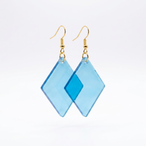 Blue Drop Earrings