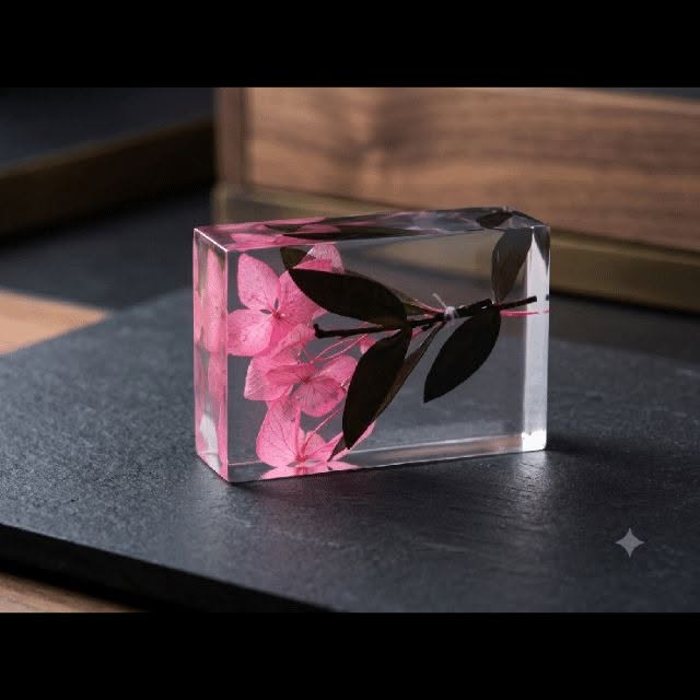 Crystal Floral Weight Table